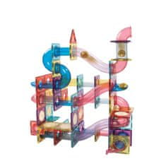 Magnetic Tiles Magnetni gradbeni set Marble Roller II 72 delni set - Magnetic Tiles