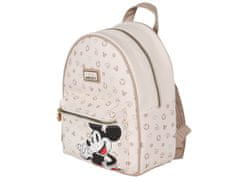 Disney Mickey Mouse Disney Bež ženski nahrbtnik, prostoren, mestni nahrbtnik 30x23x11cm 