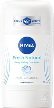 Nivea Trdni deodorant Fresh Natura l 50 ml