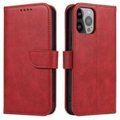 MG Magnet knjižni ovitek za Samsung Galaxy S24 FE, rdeča