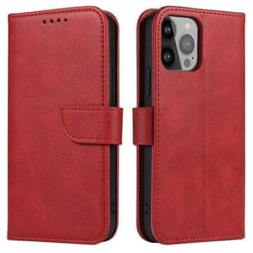 MG Magnet knjižni ovitek za Samsung Galaxy S24 FE, rdeča