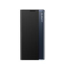 MG Sleep Case knjižni ovitek za Samsung Galaxy S25 Plus, črna
