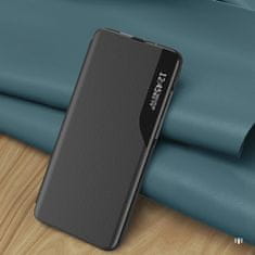 MG Eco Leather View knjižni ovitek za Samsung Galaxy S25, črna