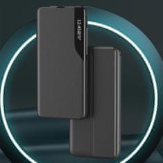 MG Eco Leather View knjižni ovitek za Samsung Galaxy A56, črna