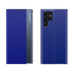 MG Sleep Case knjižni ovitek za Samsung Galaxy S25 Plus, modro