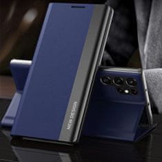 MG Sleep Case Pro knjižni ovitek za Samsung Galaxy S25 Plus, modro