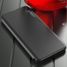 MG Eco Leather View knjižni ovitek za Samsung Galaxy S25 Ultra, črna
