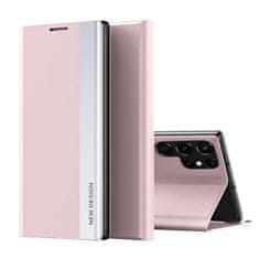 MG Sleep Case Pro knjižni ovitek za Samsung Galaxy S25 Ultra, roza