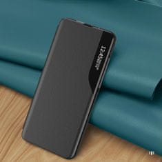 MG Eco Leather View knjižni ovitek za Samsung Galaxy S25 Ultra, črna
