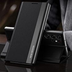 MG Sleep Case Pro knjižni ovitek za Samsung Galaxy S25 Ultra, črna