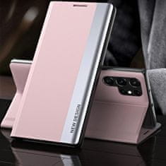 MG Sleep Case Pro knjižni ovitek za Samsung Galaxy S25 Ultra, roza