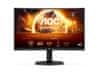 AOC C27G4ZXU gaming monitor, 60,5 cm, Fast VA, Full HD, ukrivljen, črn