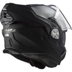 LS2 Preklopna čelada za motor Advant X Oblivion (FF901), črna/rumena