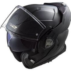 LS2 Preklopna čelada za motor Advant X Spectrum (FF901), titan/modra