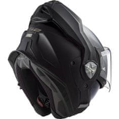 LS2 Preklopna čelada za motor Advant X Spectrum (FF901), titan/modra