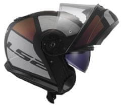 LS2 Preklopna čelada za motor Strobe II Orion (FF908)