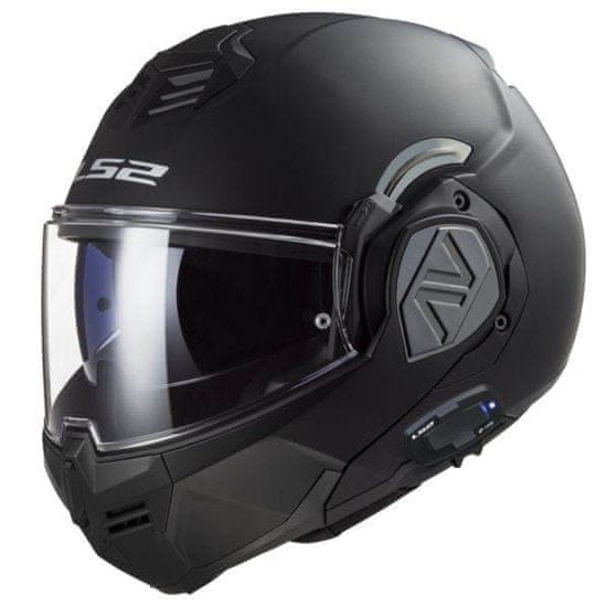 LS2 Preklopna čelada za motor s komunikacijo Advant (Cardo 4x)