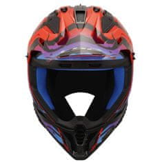 LS2 Motokros čelada Fast EVO II Wash (MX708), rdeča