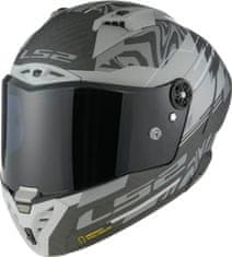 LS2 Športna karbonska motoristična čelada Thunder GP Polar (FF805)