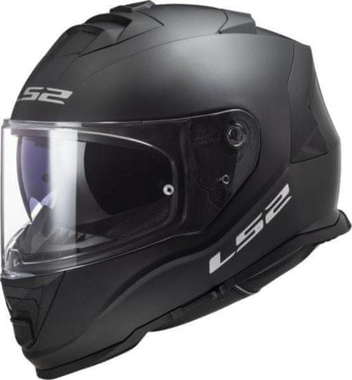 LS2 Motoristična čelada Storm II Matt (FF800), črna