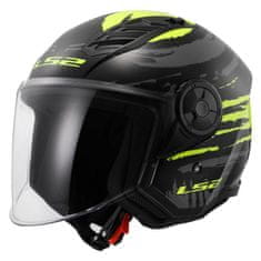 LS2 Jet čelada za skuter Airflow II Brush (OF616)