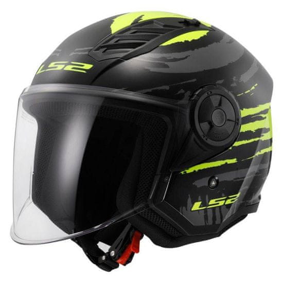 LS2 Jet čelada za skuter Airflow II Brush (OF616)