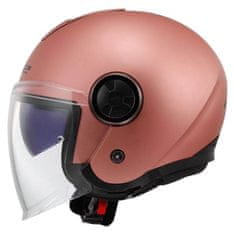 LS2 Jet čelada za skuter Classy Gold Pink (OF620)