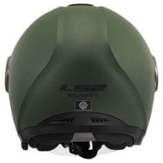 LS2 Jet čelada za skuter Classy Military Green (OF620)