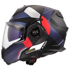 LS2 Preklopna čelada za motor Advant X Ultra (FF901), modra/rdeča