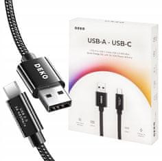 shumee USB C KABEL HITRO POLNJENJE ZA SAMSUNG ANDROID AUTO DEKO KRATEK 0,5M