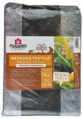 Rosteto Neotex / netkani tekstil - črno-beli 50g širina 10 x 1,6 m