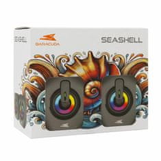 Baracuda zvočniki 2.0 črni BGSP-011 SEASHELL
