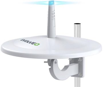 Evolveo Jade 3, aktivna zunanja antena FM/DAB+/DVB-T2, LTE,4G,5G filter