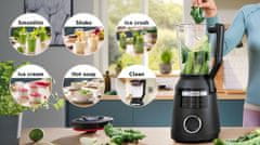 Bosch VitaPower Serie 6 stoječi mešalnik, črn (MMB6652B)