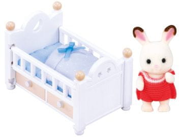 Sylvanian Families Set čokoladnih zajčkov mladičkov (otroška posteljica)