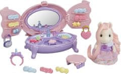 Sylvanian Families Sylvanian Families Ponyjeva komoda s toaletnim setom - Igralni komplet za hiško igro 5704