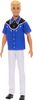 Mattel Mattel Barbie: Ken - Zahodni slog z blond lasmi, lutka Fashionistas (HRH25)