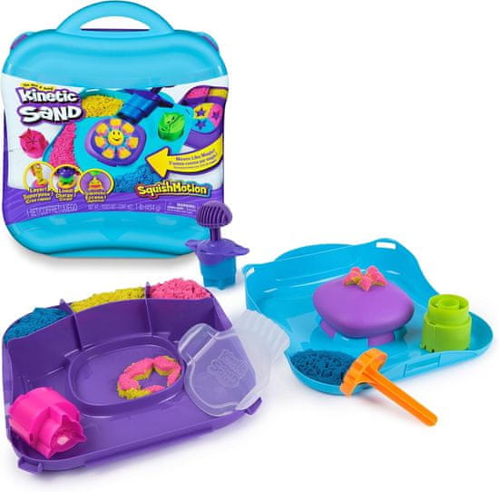 Kinetic Sand Spin Master Kinetic Sand: The One & Only - Squishmotion Set (6069401)