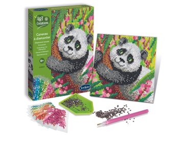 Sentosphére Art & Creations Canevas A Diamanter - Panda