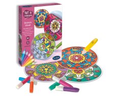 Sentosphére Art & Creations Stickers Vitrail - Mandale