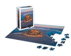 Sentosphére Puzzle 1000 kosov - Pokrajina - Mont Saint-Michel - Normandija