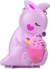 Polly Pocket Mattel Polly Pocket - Torbica Mama & Joey Kangaroo (HKV50)