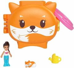 Polly Pocket Mattel Polly Pocket Mini - Kompaktni komplet za igranje s lisico (HRD39)