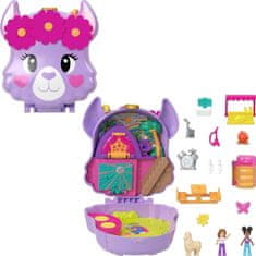 Polly Pocket Mattel Polly Pocket - Kampiranje in lama (HKV33)