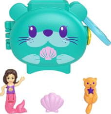 Polly Pocket Mattel Polly Pocket Mini - Kompaktni komplet s hrčkom (HKV48)