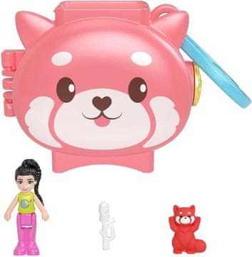 Polly Pocket Mattel Polly Pocket Mini - Kompaktni komplet s polhkom (HKV49)