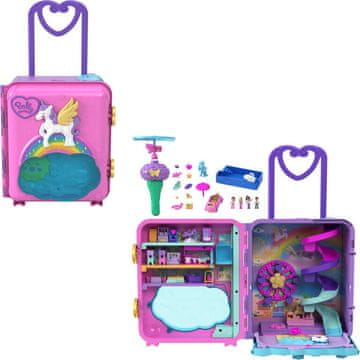 Polly Pocket Mattel Polly Pocket: Pollyville - Resort Roll Away igralni komplet (HKV43)