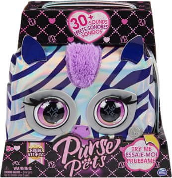 Spin Master Spin Master Purse Pets: Torba Metallic Magic Zebra (6066464)