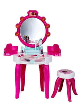 Klein Toys Barbie lepotni studio s svetlobno in zvočno funkcijo z dodatki