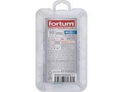 Fortum Kovičasti vijaki 4770674 steel set 50pcs, M4x10mm